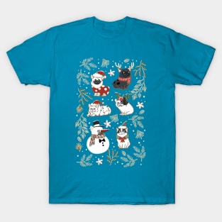 Christmas French Bulldog T-Shirt